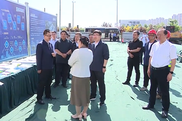 石家莊市委副書記、市長馬宇駿一行蒞臨康譽(yù)醫(yī)療介入類醫(yī)用高值耗材產(chǎn)業(yè)園項目調(diào)研指導(dǎo)工作
